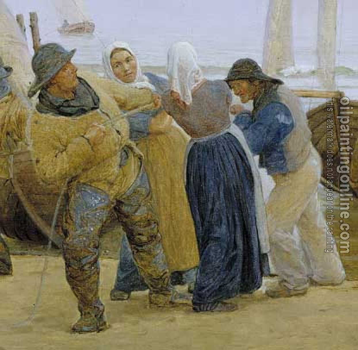 Peder Severin Kroyer - Pescadores de Hornbaek